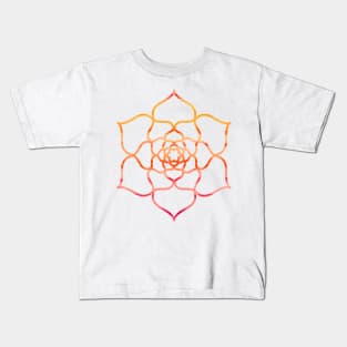 Flower Mandala Kids T-Shirt